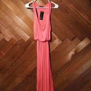 Coral Maxi Dress